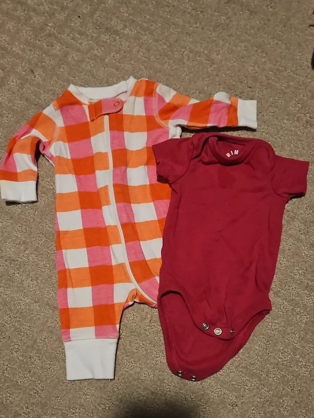 Primary Newborn Onesie And Footless Onesie